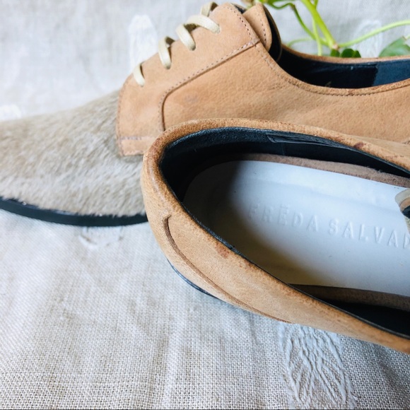 Frēda Salvador • Pony Hair Oxford Loafers - Picture 4 of 7